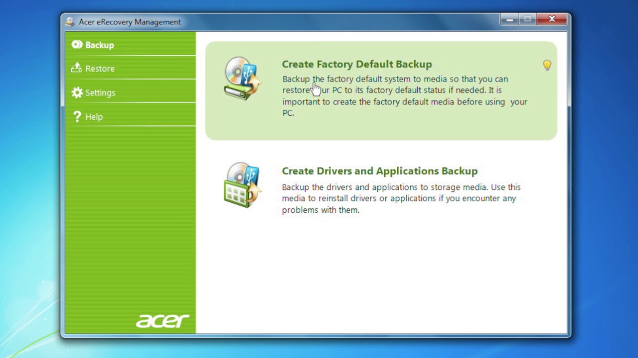 download gateway recovery management software